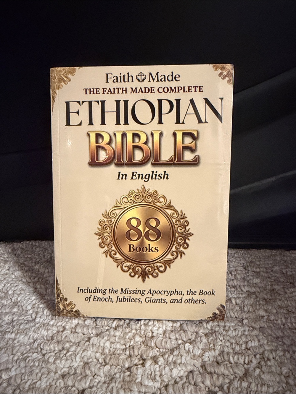 Ethiopian Bible in English - Cream